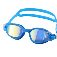 Lunettes de natation unisexes pour adultes, ajustement universel, anti-buée, protection UV, cadre imperméable, lentilles en PC transparentes, silicone