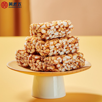 Barres de riz gluant au sucre brun, croustillantes et sucrées, sans additifs, pour la vente en gros
