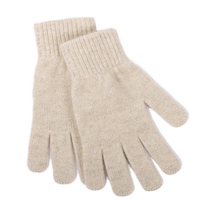 Gant en laine jacquard personnalisé de haute qualité pour doigts entiers Tricot de cachemire Demi-gants et mitaines pour l'hiver