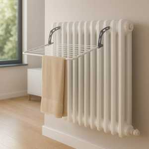 <b>Drying</b> <b>Rack</b> With Adjustable Arms 63x49x16.5 Cm For Radiator Balcony Heater - Product Image 5