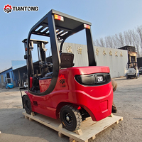 Chariot élévateur électrique haute performance de 3,2 tonnes, alimenté par batterie, pour la manutention en port et en quai