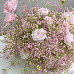2025 Populaire Fleurs Artificielles Décor De Mariage Décoration Artificielle Rose Allée Fleur pour La Décoration De Table De Mariage - Product Image 4