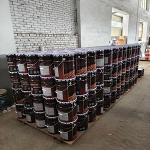 Revêtement imperméabilisant en caoutchouc non durcissant, peinture bitumineuse modifiée SBS SBR pour projets d'étanchéité de toitures - Product Image 4