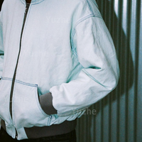 Veste de travail personnalisée pour homme, veste en toile épaisse à capuche, doublure matelassée, lavage vintage usé, broderie de patch, vêtements de travail, bomber pour homme
