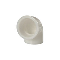 Sambungan Cepat Hot Melt Socket Elbow PP FRPP Sistem Perpipaan Plastik Tahan Lama Fitting Pipa Air Plastik untuk Penggunaan Rumah dan Industri