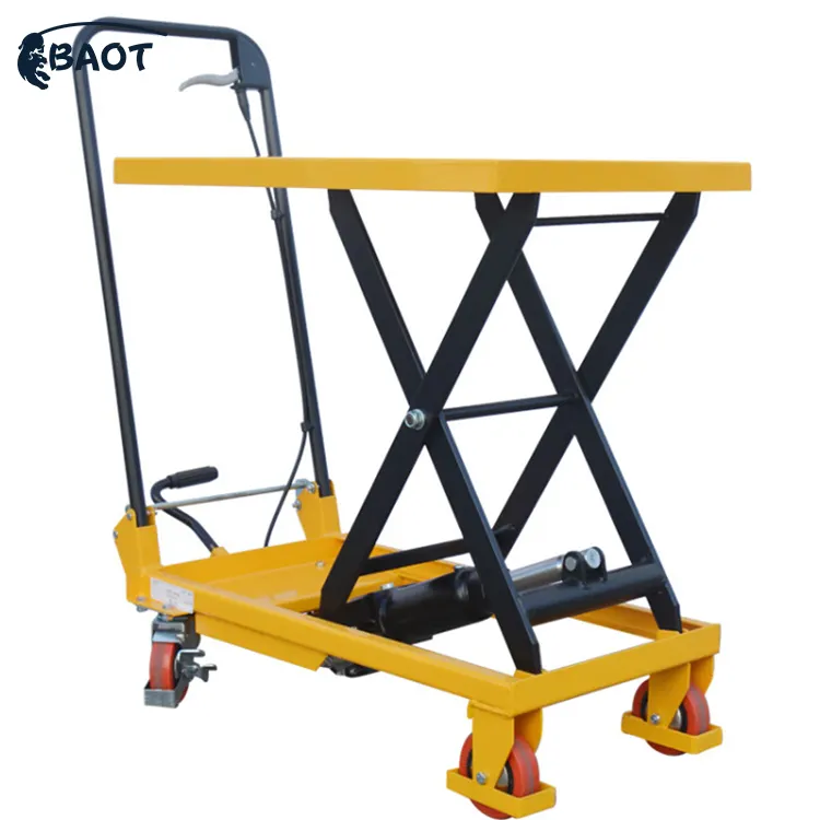 Industrial special 800kg lifter hydraulic manual scissor lift table