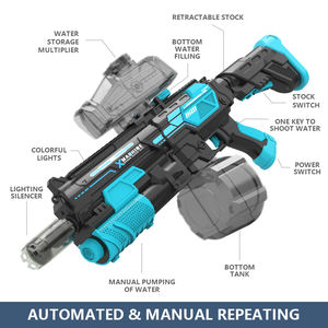Nouveau jouet de pistolet à eau électrique à aspiration d'eau entièrement automatique, réservoir d'eau de grande capacité, jouet pour enfants en plein air que les enfants adorent - Product Image 5