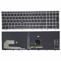 Clavier sans fil portable ultra-plat OEM BT 3.0 pour ordinateur portable, interface USB, rechargeable, disposition anglaise US, nouveau produit