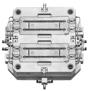 सार्वजनिक कस्टम उच्च परिशुद्धता प्लास्टिक इंजेक्शन मोल्ड लंबे जीवन 50,000-1,000,000 शॉट्स बहु-गुहा बहु-सामग्री ओम/गंध - Product Image 3