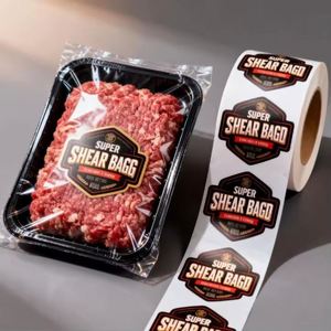 Étiquettes autocollantes FX pour chorizo, viande congelée, aliments, autocollants BOPP imperméables pour saucisses, étiquettes d'emballage pour la chaîne du froid - Product Image 3