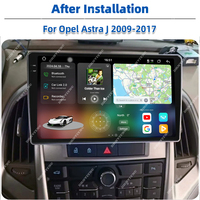 Android 13 12GB/256GB Système multimédia de voiture CarPlay Auto Stereo Autoradio 2 Din Car DVD Player pour Opel Astra J 2009-2017