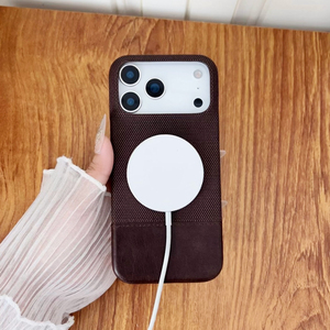Funda de teléfono de cuero PU de negocios magnética para <span class=keywords><strong>iPhone</strong></span> 17 16 15 funda trasera de teléfono con textura mate de empalme para Google Pixel para Samsung - Product Image 6