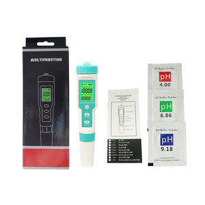 เครื่องวัดคุณภาพน้ำแบบดิจิตอลพกพา 7 in 1 แสดงผล TDS/EC/PH/<span class=keywords><strong>ORP</strong></span>/ความเค็ม/อุณหภูมิ ปรับแต่งได้ OEM/ODM สำหรับการเกษตร - Product Image 6