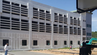 Tablero de panel de pared exterior de hormigón de espuma prefundida ligera Construcción de edificios de metal aislante acústico impermeable