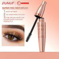 Mascara waterproof longue tenue 24h, effet volume et courbure intense, sans grumeaux, capture les cils fins, brosse élastomère pour une application plus facile