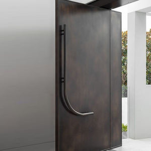 Hôtel de haute qualité extérieur fonte d'aluminium porte de cour jardin Villa entrée porte de sécurité - Product Image 6