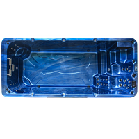 SW-52A Offre Spéciale acrylique USA Spa baignoire extérieure grande piscine Spa bain à remous pour jardin