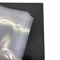 Livre de menus en PVC de haute qualité à faible quantité minimale de commande dossier de menu transparent en plastique A4 livre de menus en PVC 12 pages