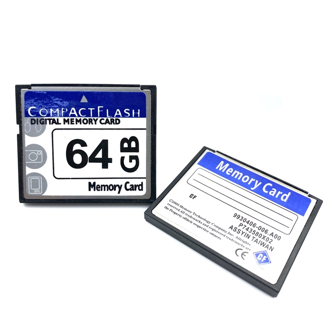 Factory Wholesale Real Capacity High Speed Bulk 16GB 32GB Custom CF Card for Digital Camera 64GB Compact Flash CF Memory Card