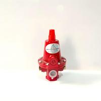 Régulateur de pression de gaz GPL pneumatique WF1584-15 en alliage d'aluminium avec manomètre, raccord 1/2 po pour cuisine commerciale