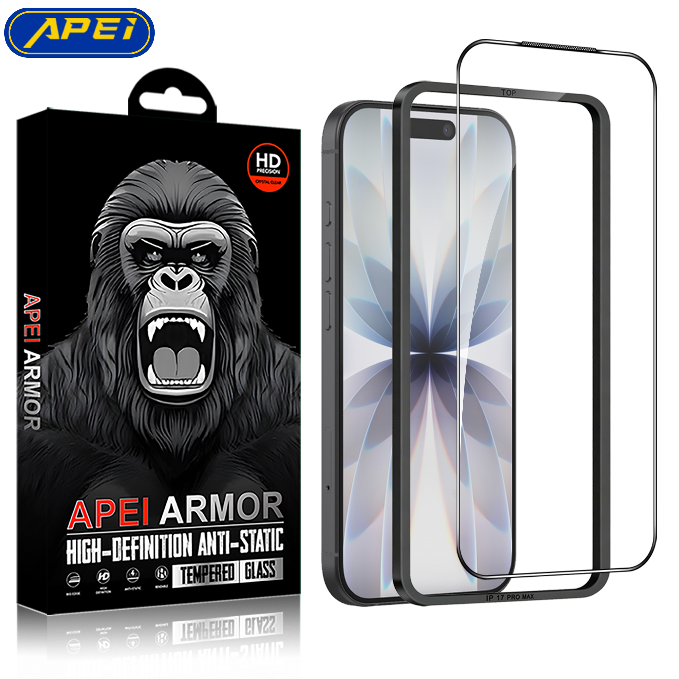 1-Pack HD+ESD Glass