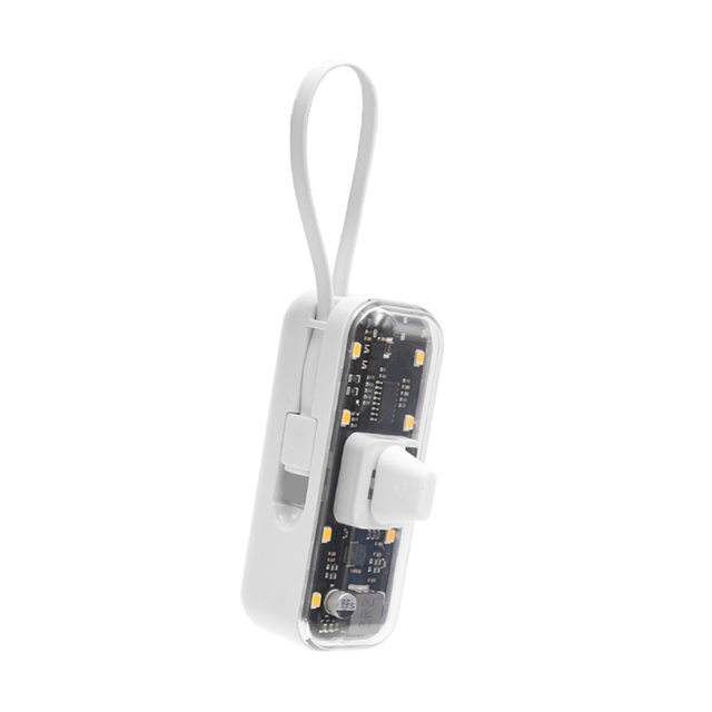 Unique Products 3000mah Mini Powerbank With LED Power Display Usb c Charging Cableb 2 in 1 Power Bank