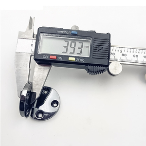 Cerniera a scomparsa in lega di zinco per <span class=keywords><strong>tavolo</strong></span> pieghevole a 180 gradi, invisibile, a incasso, per mobili in legno - Product Image 2