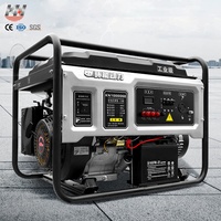 Générateurs à essence triphasés 7 kW pour usage domestique, moteur 5 kVA, 6500 watts, 10 kVA, 10 kW