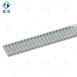 Cannelle porte-câbles industrielle en <span class=keywords><strong>acier</strong></span> perforé avec conception de dissipation thermique pour systèmes électriques de construction et centrales électriques - Product Image 4
