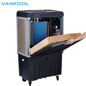 산업 이동할 수 있는 조용한 증발 휴대용 물 에어 컨디셔너 증발 냉각 energysaving 220v 공기 냉각기 냉각기 팬