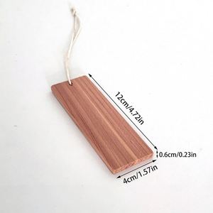 Blocs de cèdre <span class=keywords><strong>rouge</strong></span> aromatiques naturels, cèdres à suspendre, blocs de cèdre pour l'organisation des vêtements - Product Image 4