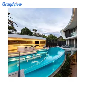 Transparent PMMA Material Acrylic Swimming Pool Clear Lucite Acrylic Panels For Swimming Pool