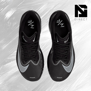 Nike Men's Zoom Fly 6 'Black Light Smoke Grey' Men Black Mesh Running Shoes Lace-Up Breathable All Seasons Solid Color Sneakers - Product Image 3
