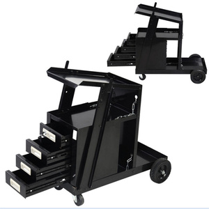 <span class=keywords><strong>Chariot</strong></span> <span class=keywords><strong>de</strong></span> soudage robuste à 3 niveaux, capacité <span class=keywords><strong>de</strong></span> 80 kg, <span class=keywords><strong>chariot</strong></span> en acier avec support pour <span class=keywords><strong>bouteille</strong></span> <span class=keywords><strong>de</strong></span> <span class=keywords><strong>gaz</strong></span>, chaînes <span class=keywords><strong>de</strong></span> sécurité doubles et roues avant <span class=keywords><strong>de</strong></span> 8 pouces - Product Image 3