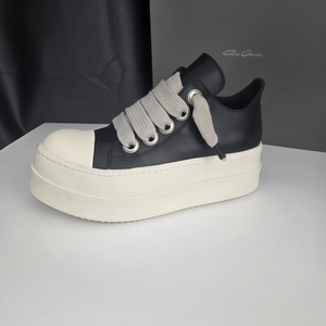 Zapatos Casuales de <span class=keywords><strong>Mujer</strong></span> con Suela Gruesa y Cordones Gruesos, Color Caramelo, Personalizados, de Cuero, Color Sólido, Talla Grande, Novedad 2026 - Product Image 3