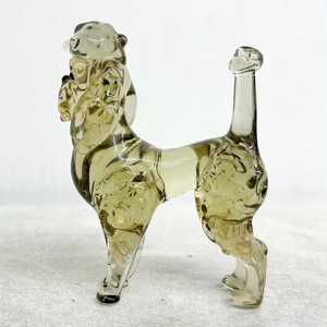 Figura de Poodle de Cristal Hecha a Mano, Arte Decorativo, Escultura de Animal de Estilo Pop Art, Decoración de Mesa, Adorno para Sala de Estar, Boda, 1 Pieza - Product Image 3