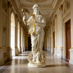 Escultura de Resina del <span class=keywords><strong>Dios</strong></span> del Sol <span class=keywords><strong>Apolo</strong></span> de la Mitología Griega Antigua - Decoración Clásica para el Hogar, Escultura Personalizada Bozhiyi - Product Image 3