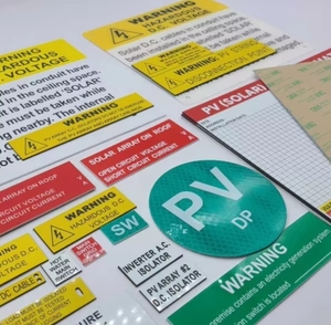 ชุดสติกเกอร์ป้าย PVC ติดกาว3ม. วัสดุ ABS ติดแน่นกันน้ำกำหนดเองได้ - Product Image 1
