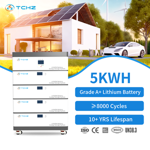 OEM ODM <span class=keywords><strong>Batterie</strong></span> empilable <span class=keywords><strong>LFP</strong></span> 5 kWh 10 kWh personnalisée 100 Ah 200 Ah Pack de batteries LiFePO4 - Product Image 1