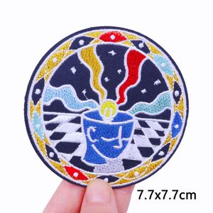 Patchs brodés pour le camping en montagne, à thermocoller sur les vêtements, appliques pour vêtements, accessoires DIY - Product Image 6