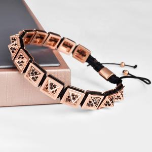 F421 plaqué or De Haute Qualité hommes 18K Or Dubaï Bijoux Charme Bracelet De Brazalete - Product Image 6