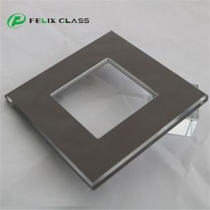 Prise murale noire personnalisée professionnelle, panneau d'interrupteur en verre, cadre en verre trempé pour interrupteur d'éclairage, couleur personnalisable - Product Image 5