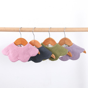 Babero <span class=keywords><strong>de</strong></span> Muselina para Bebé, Absorbente, Suave, <span class=keywords><strong>de</strong></span> Gran Tamaño, Nuevo Diseño, Toalla <span class=keywords><strong>de</strong></span> Saliva <span class=keywords><strong>de</strong></span> 6 Capas, Ecológico, con Borde Festoneado - Product Image 3