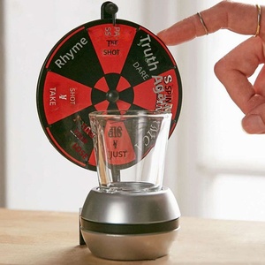 Vasos de <span class=keywords><strong>Ruleta</strong></span> de Vidrio ABS, 10*7*16cm, Artículos de Entretenimiento para Bares, Juguetes Divertidos para Fiestas, Venta Caliente de Fábrica - Product Image 1