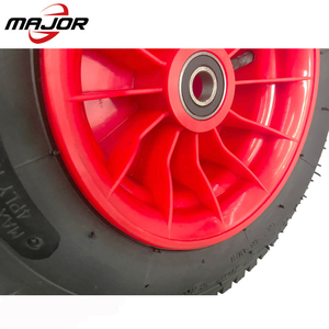 Pneu en mousse pu 13x500-6 15x600-6 16x650-8, <span class=keywords><strong>roue</strong></span> de tondeuse à gazon, pneu en caoutchouc pu pour tracteurs de bateau - Product Image 5