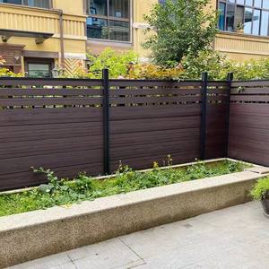 SHENGCHENG Factory Price Eco-friendly Corrosion Resistant WPC Fence <b>Frame</b> Post Gate UV Resistance Privacy Balcony Outdoor - Product Image 5