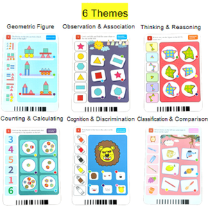 <span class=keywords><strong>Giochi</strong></span> Educativi <span class=keywords><strong>per</strong></span> la Prima Infanzia, Pad <span class=keywords><strong>per</strong></span> l'Allenamento Logico Intelligente, <span class=keywords><strong>Giochi</strong></span> Puzzle <span class=keywords><strong>per</strong></span> Bambini - Product Image 4