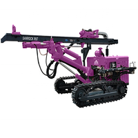 Foreuse hydraulique DTH pour forage de puits en roche dure en surface