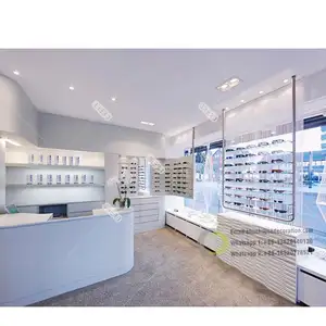 עיצוב חנות אופטי בהתאמה אישית מעמד תצוגת משקפי שמש ויטרינה אופטית הנמכרת ביותר ארון משקפיים מדפי תצוגה מדפי תצוגה