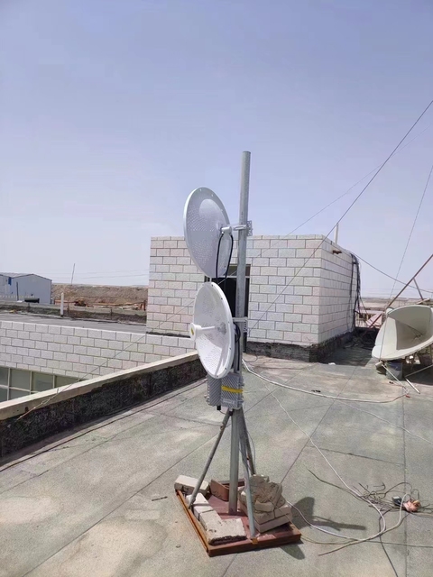 Hot sale 5g wifi antenna parabolic dish with factory prices 32dbi 4900-6500MHz wifi antenna